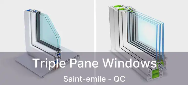  Triple Pane Windows Saint-emile - QC