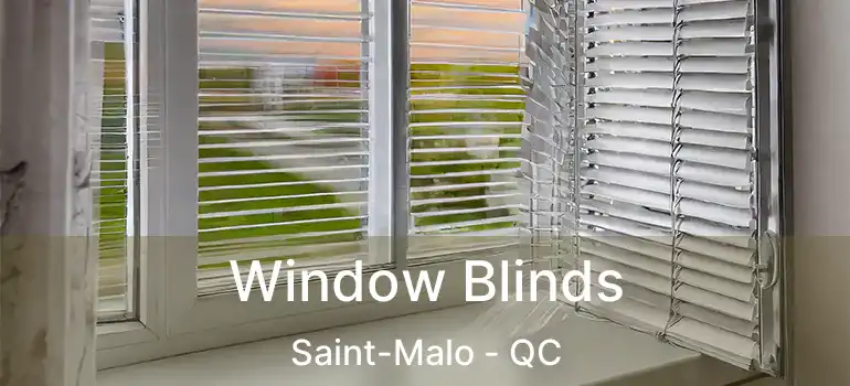  Window Blinds Saint-Malo - QC
