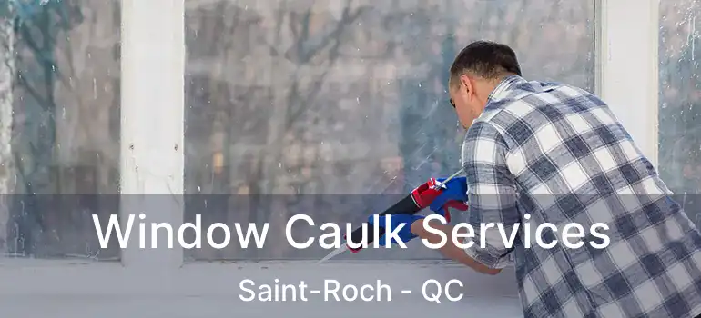  Window Caulk Services Saint-Roch - QC