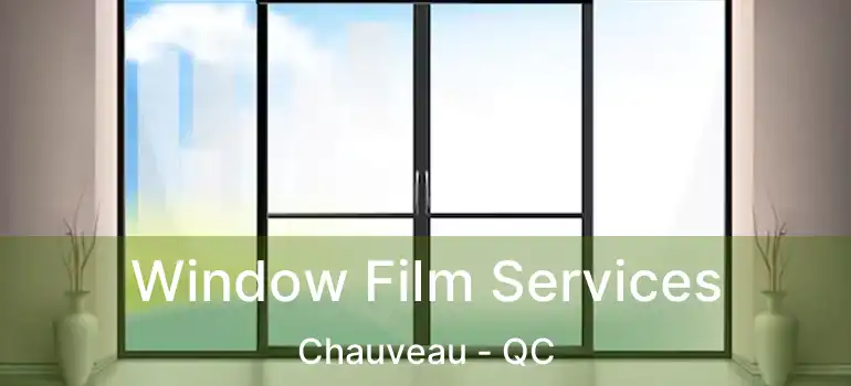  Window Film Services Chauveau - QC