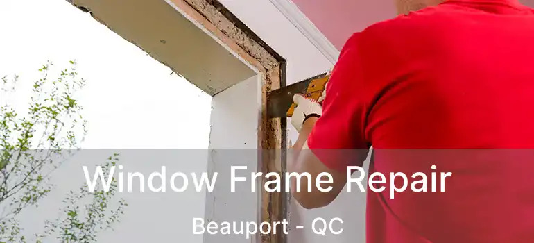  Window Frame Repair Beauport - QC