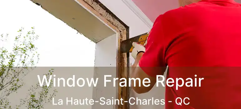  Window Frame Repair La Haute-Saint-Charles - QC