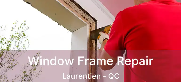  Window Frame Repair Laurentien - QC