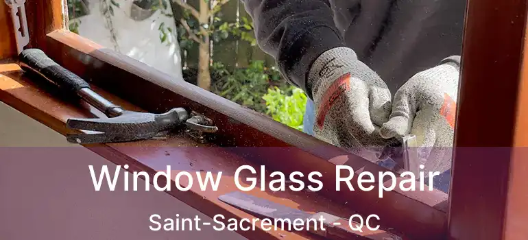  Window Glass Repair Saint-Sacrement - QC