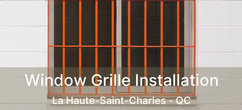  Window Grille Installation La Haute-Saint-Charles - QC
