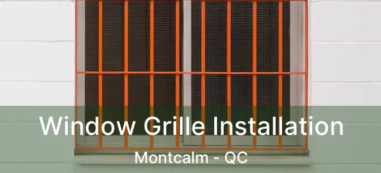  Window Grille Installation Montcalm - QC