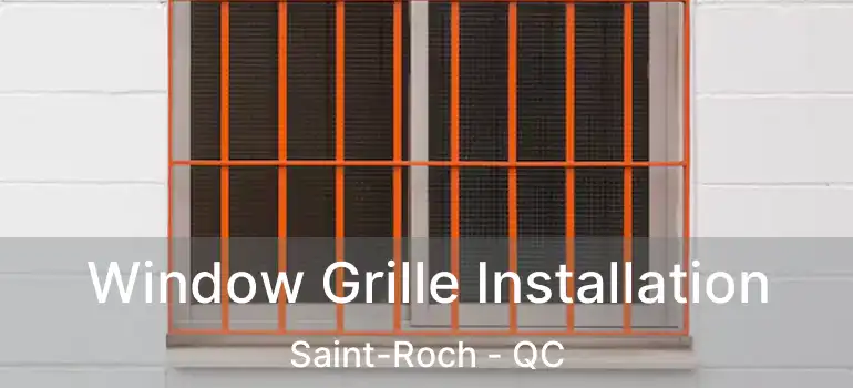  Window Grille Installation Saint-Roch - QC
