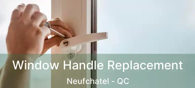  Window Handle Replacement Neufchatel - QC