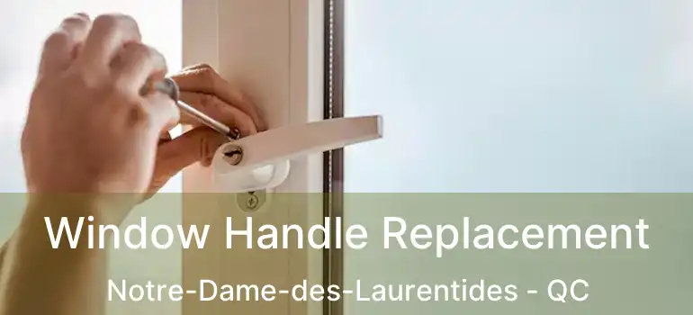  Window Handle Replacement Notre-Dame-des-Laurentides - QC