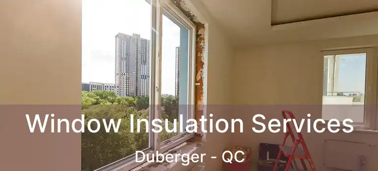  Window Insulation Services Duberger - QC
