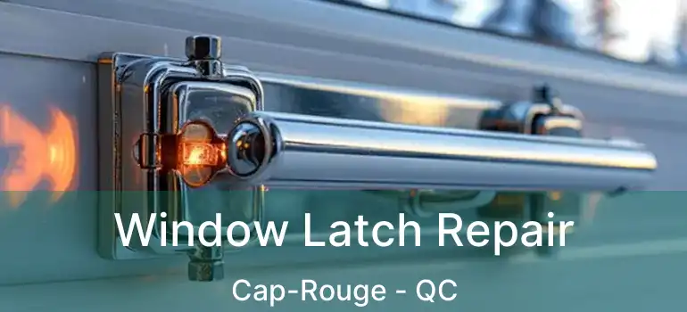  Window Latch Repair Cap-Rouge - QC