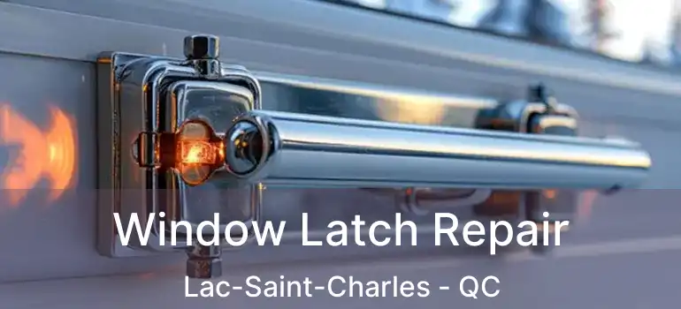  Window Latch Repair Lac-Saint-Charles - QC