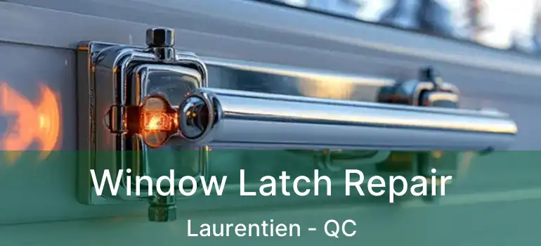  Window Latch Repair Laurentien - QC