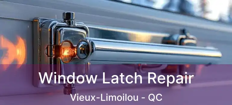  Window Latch Repair Vieux-Limoilou - QC
