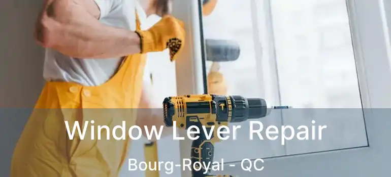  Window Lever Repair Bourg-Royal - QC