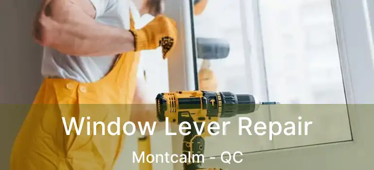  Window Lever Repair Montcalm - QC
