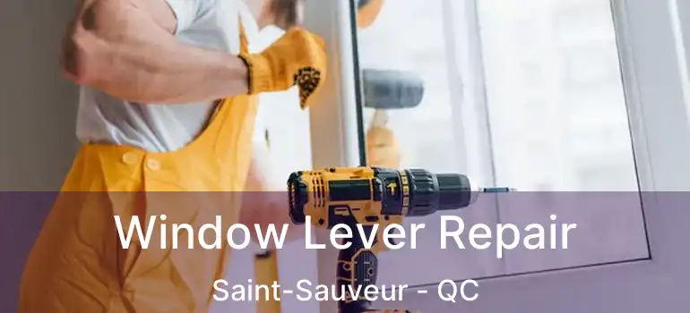  Window Lever Repair Saint-Sauveur - QC