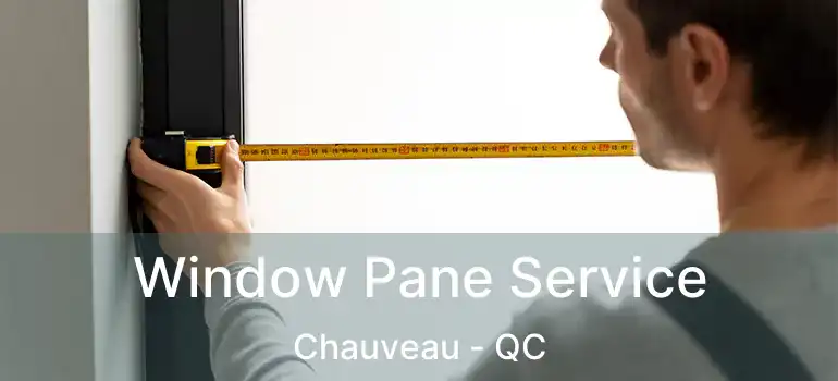  Window Pane Service Chauveau - QC