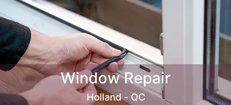  Window Repair Holland - QC