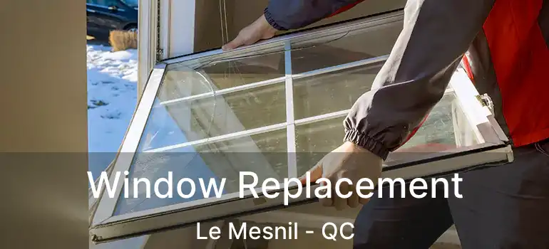  Window Replacement Le Mesnil - QC
