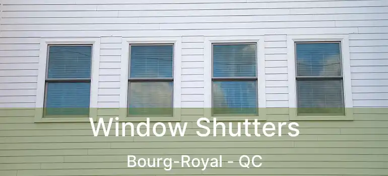  Window Shutters Bourg-Royal - QC