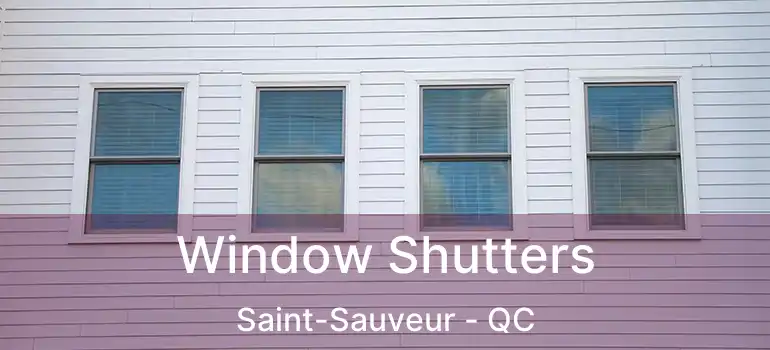 Window Shutters Saint-Sauveur - QC