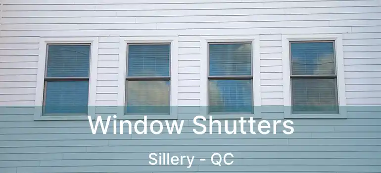  Window Shutters Sillery - QC
