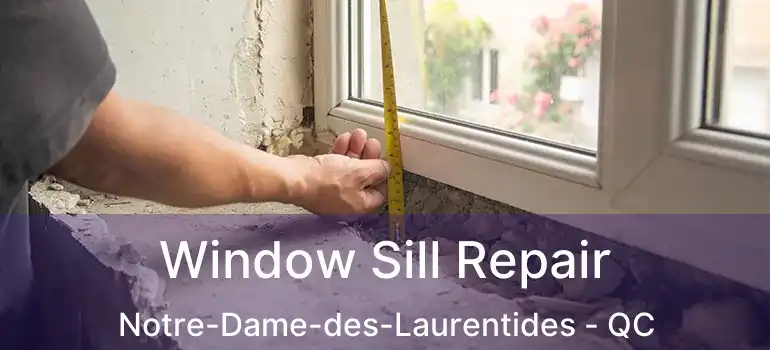  Window Sill Repair Notre-Dame-des-Laurentides - QC