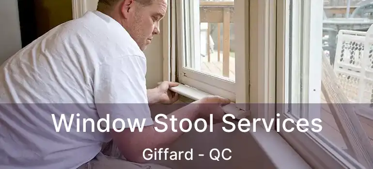  Window Stool Services Giffard - QC