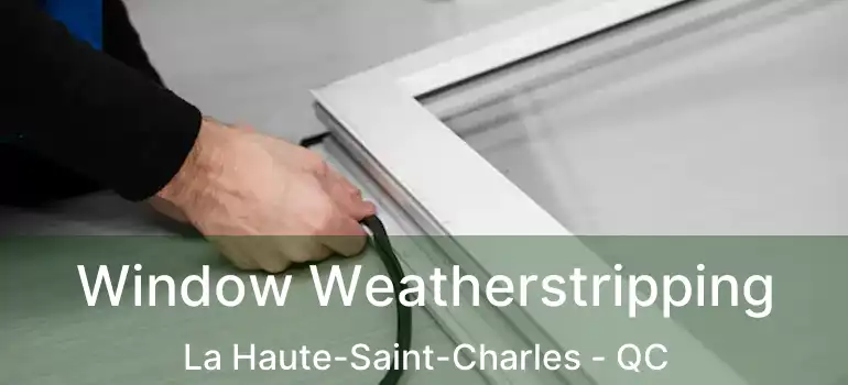  Window Weatherstripping La Haute-Saint-Charles - QC
