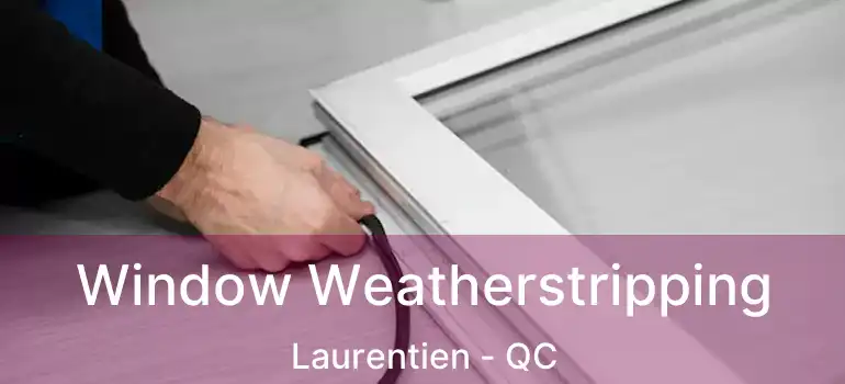  Window Weatherstripping Laurentien - QC