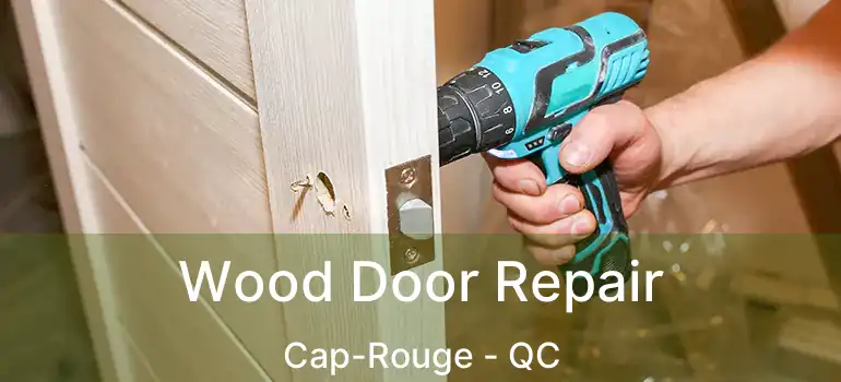  Wood Door Repair Cap-Rouge - QC