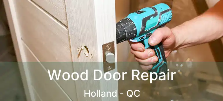  Wood Door Repair Holland - QC