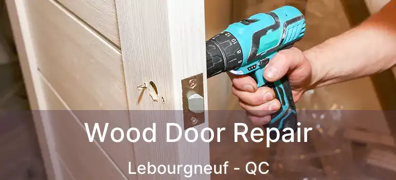  Wood Door Repair Lebourgneuf - QC