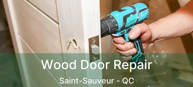  Wood Door Repair Saint-Sauveur - QC